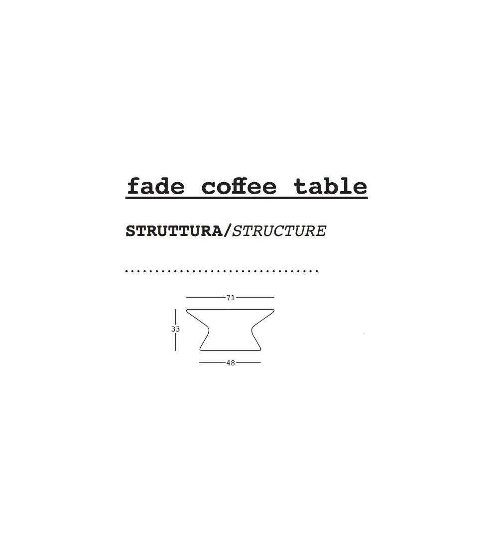 Plust - Fade Couchtisch