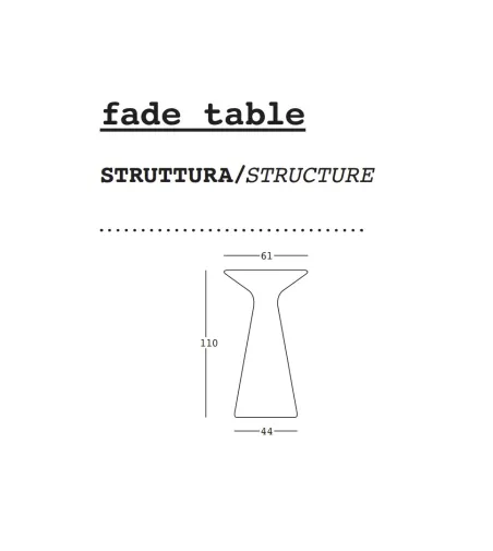 Plust - Fade High Table