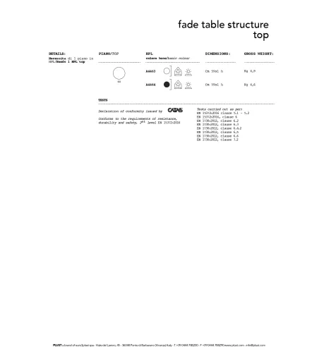 Mesa Alta Fade HPL - Plust