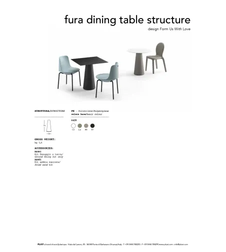 Tavolo Fura - Plust