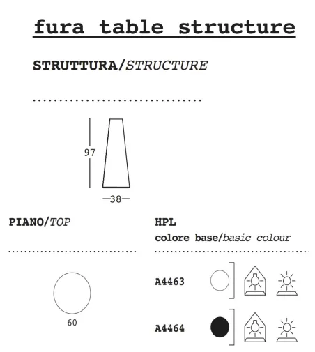 Plust - Fura High Table
