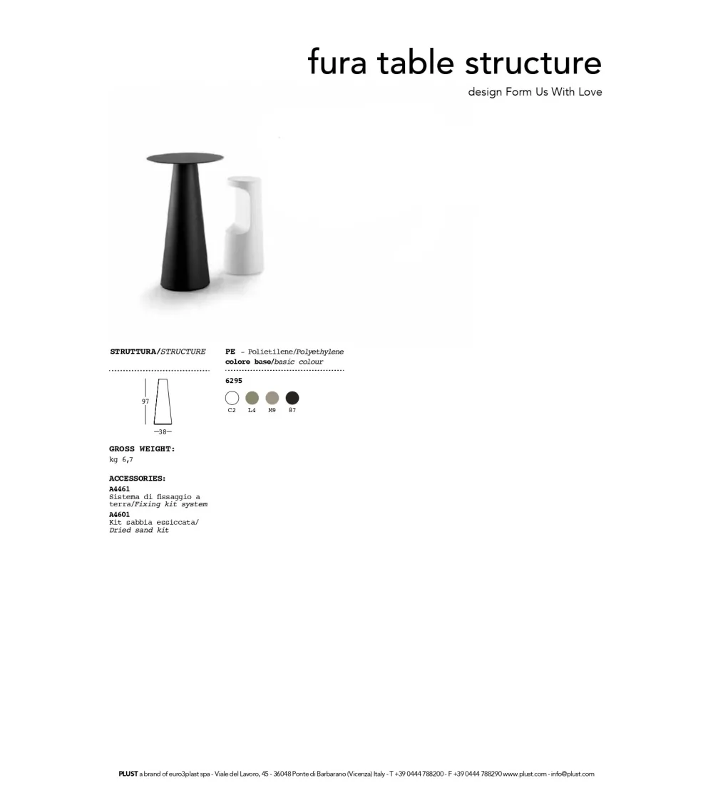 Mesa Alta Fura - Plust