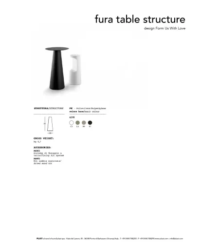 Plust - Fura High Table