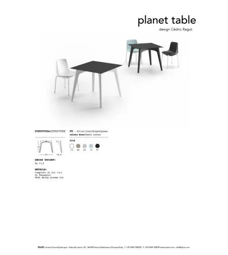 Tavolo Planet - Plust