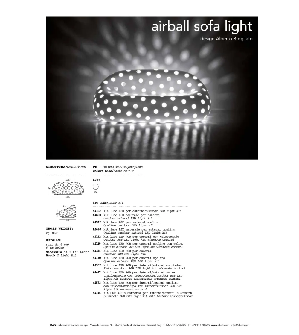 Plust - Airball Sofa