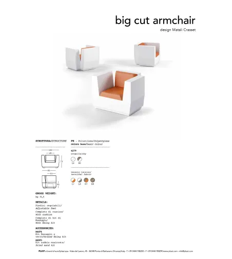 Plust - Big Cut Sessel