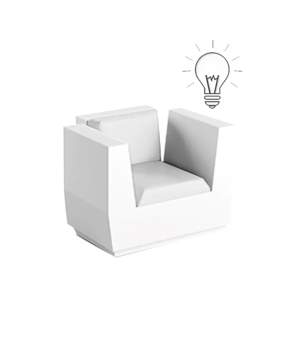 Plust - Big Cut Light Armchair