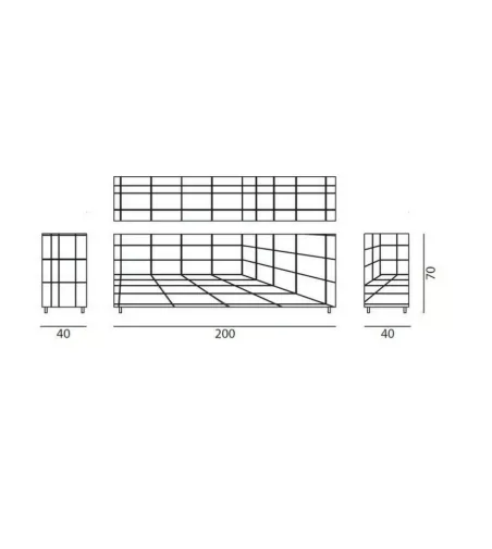 Prospecto Niedriges Sideboard - Medulum
