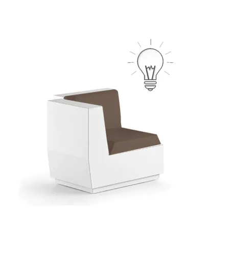 Sillón Esquinero Big Cut Light - Plust