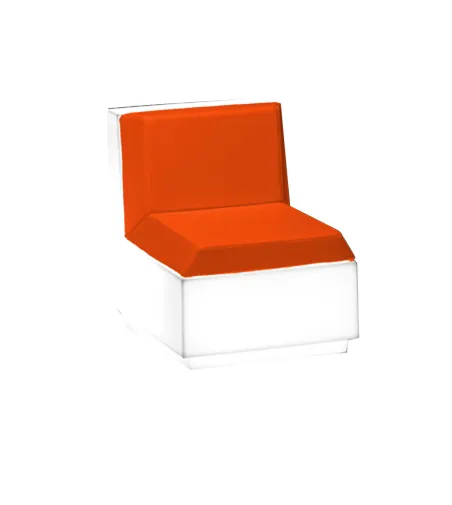 Plust - Big Cut Armchair without Armrests
