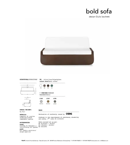Sofá Bold - Plust