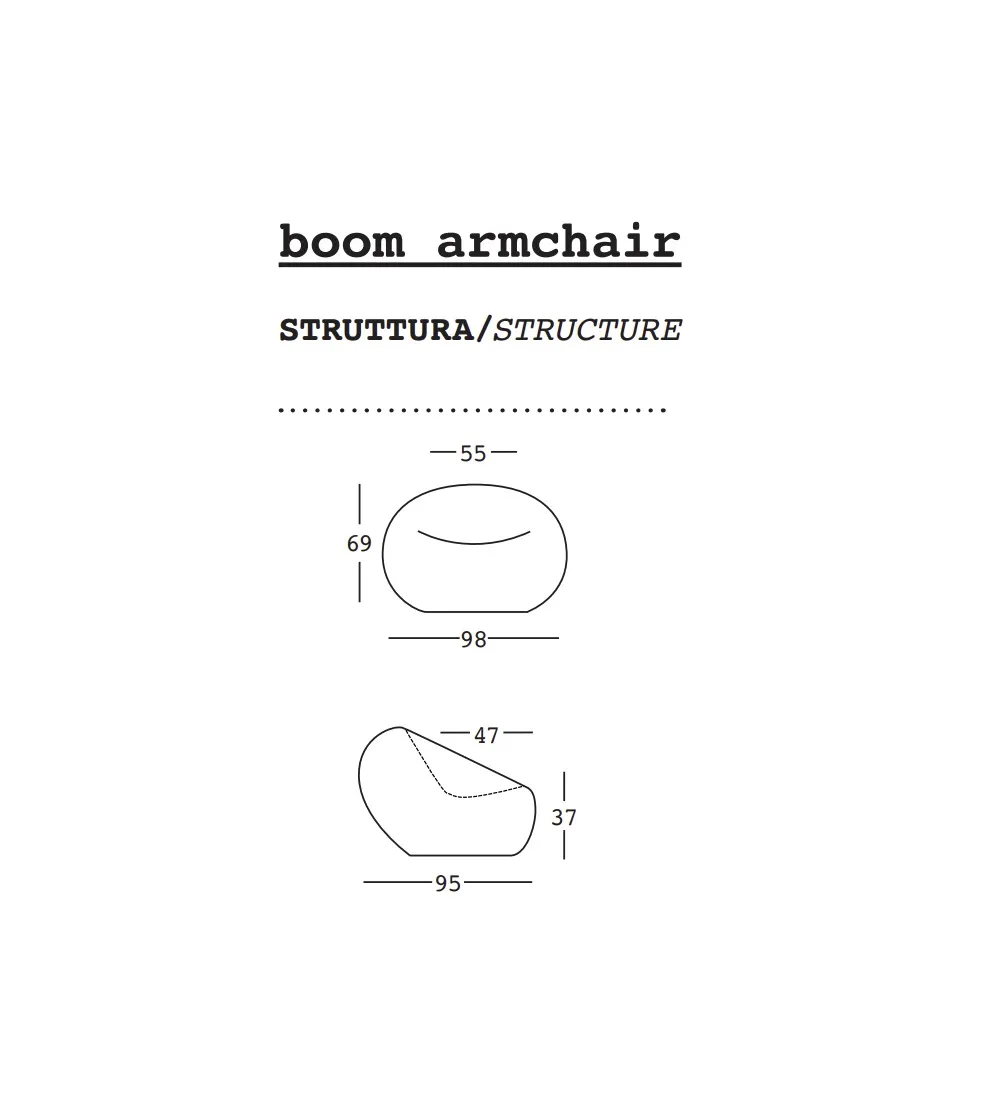 Fauteuil Boom - Plust
