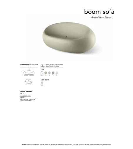 Canapé Boom - Plust