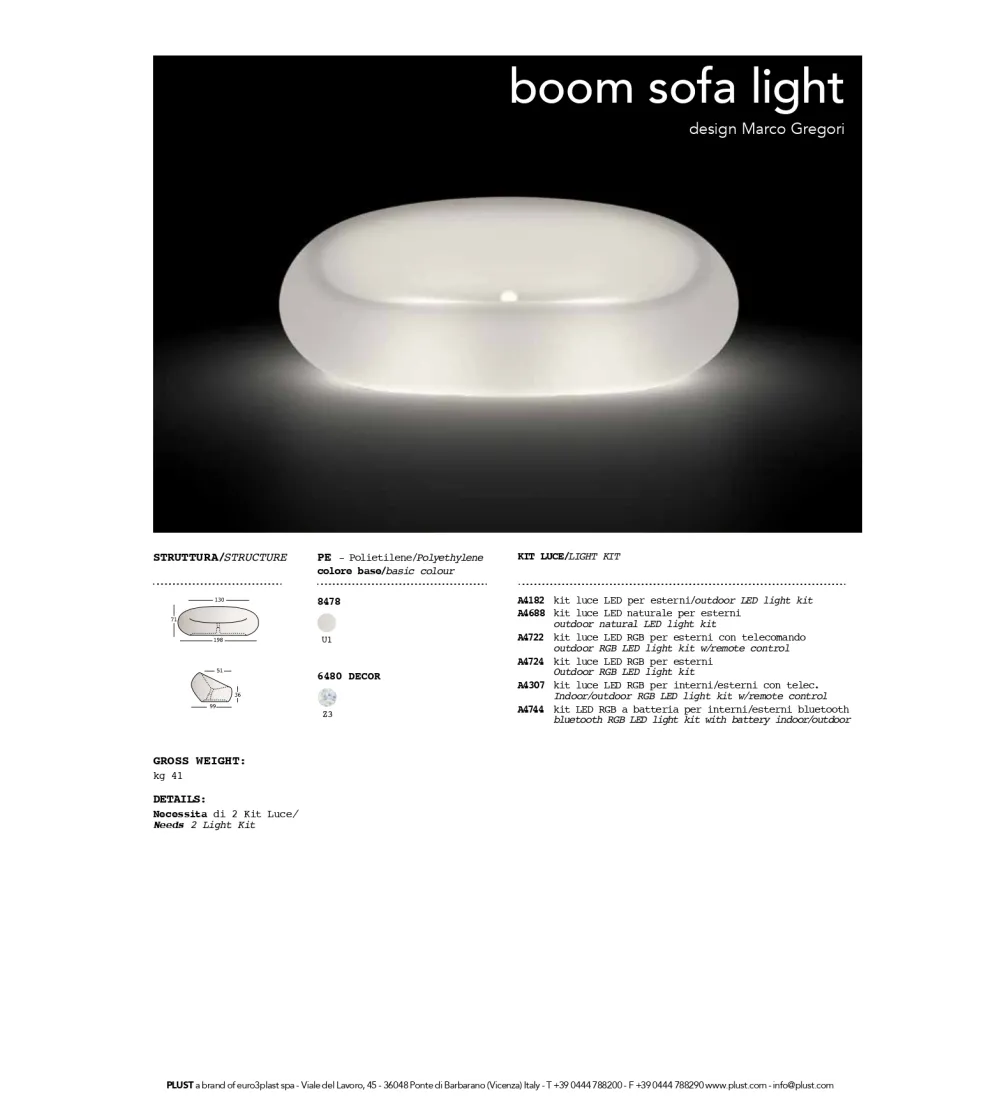 Sofá Boom - Plust