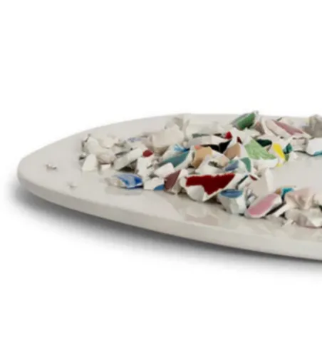 Bitossi Ceramiche - Ovaler Tafelaufsatz DMG-1