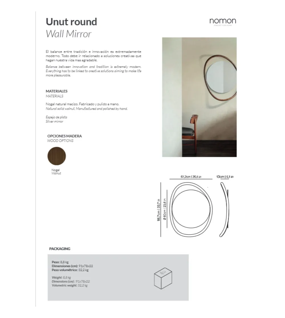 Nomon - Unut Runder Spiegel