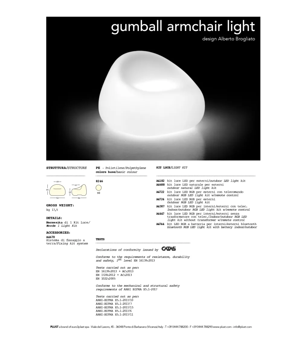 Plust - Gumball Sessel