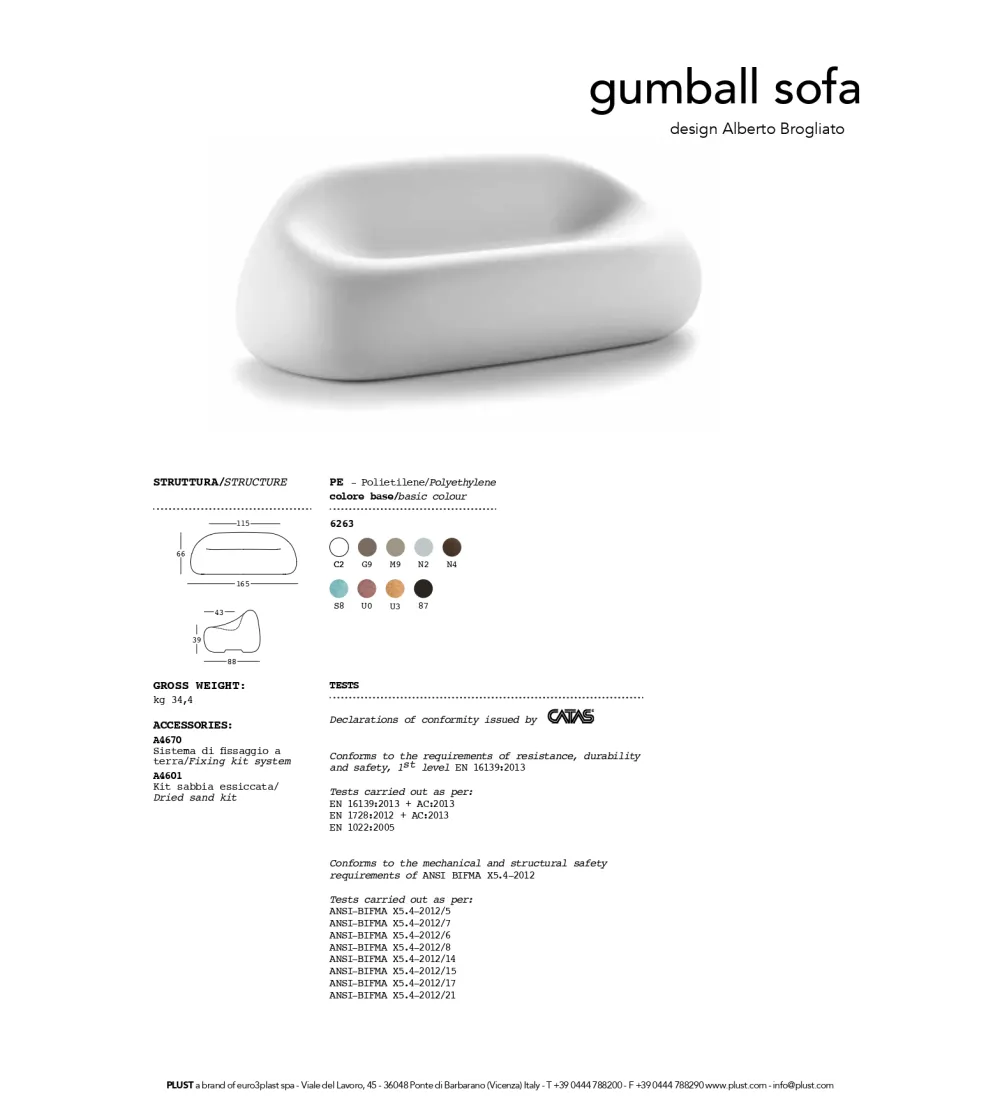 Plust - Gumball Sofa