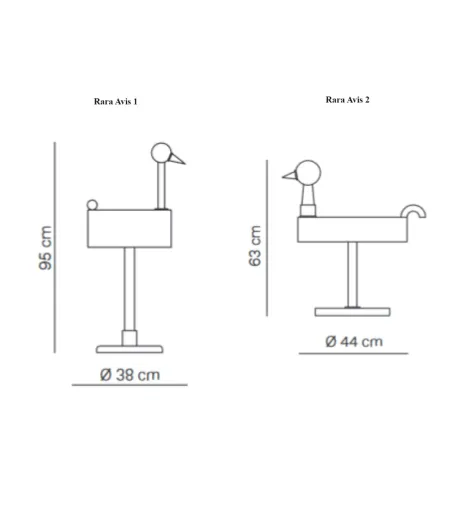 Nomon - Rara Avis Nachttisch/Couchtisch