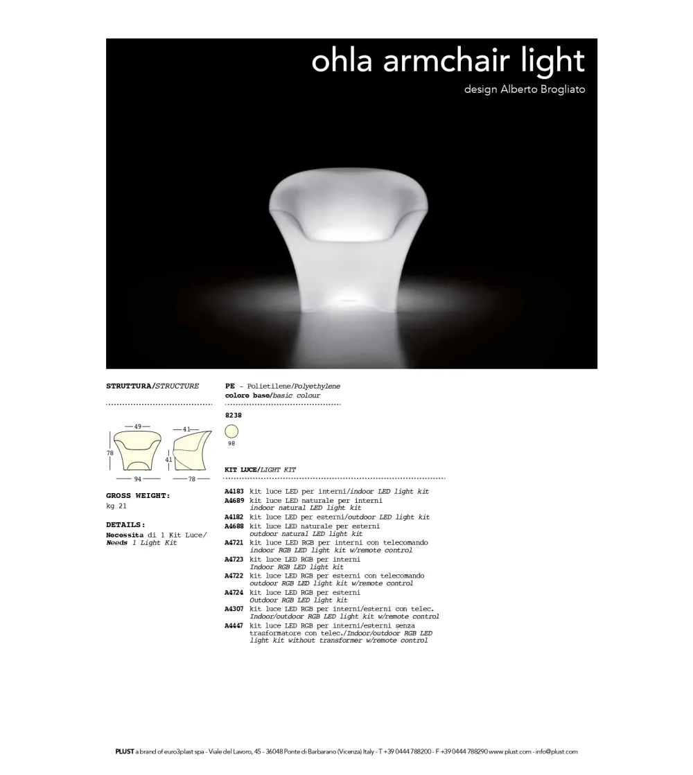 Plust - Ohla Armchair