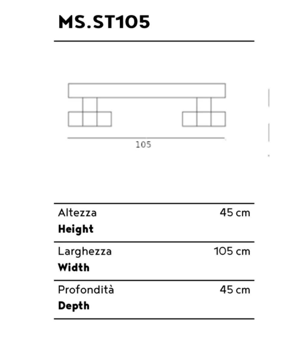 Panca Mobili Sintetici - Medulum