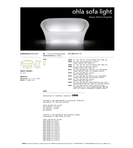 Canapé Ohla - Plust