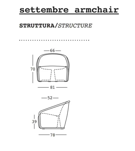 Poltrona Settembre - Plust
