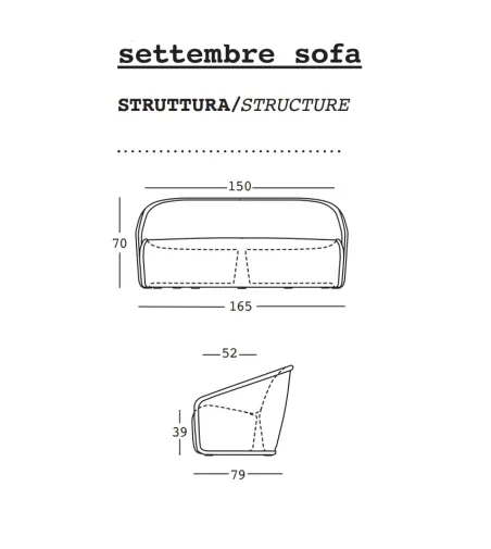 Canapé Settembre - Plust