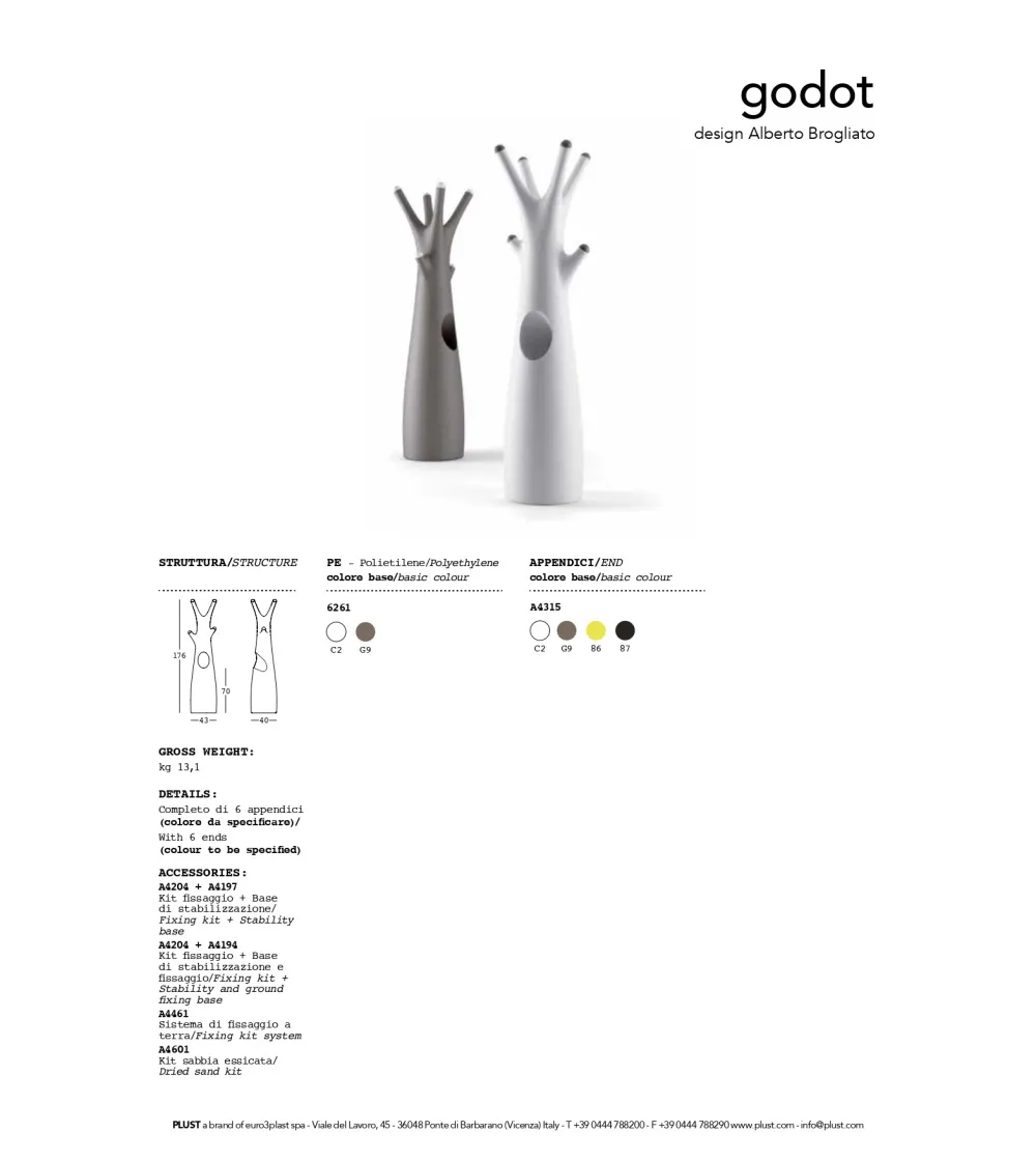 Perchero Godot - Plust