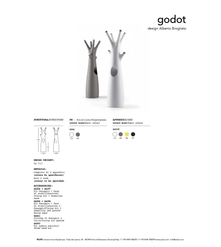 Plust - Godot Kleiderbügel