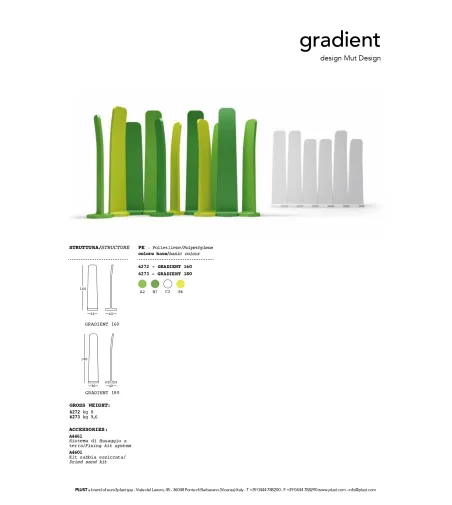 Divisorio Modular Gradient - Plust