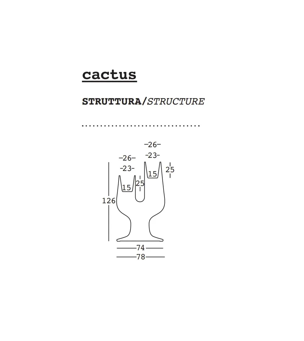 Vaso Cactus - Plust