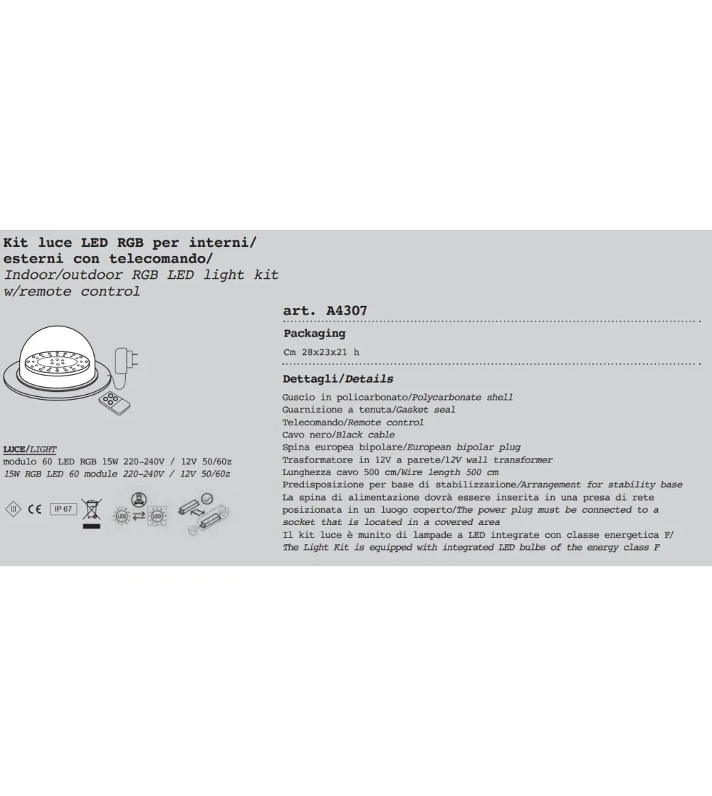Jarrón Drop Light - Plust