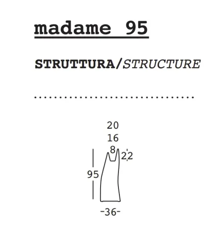 Jarrón Madame 95 - Plust