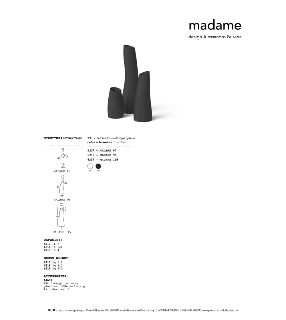 Plust - Madame 95 Vase