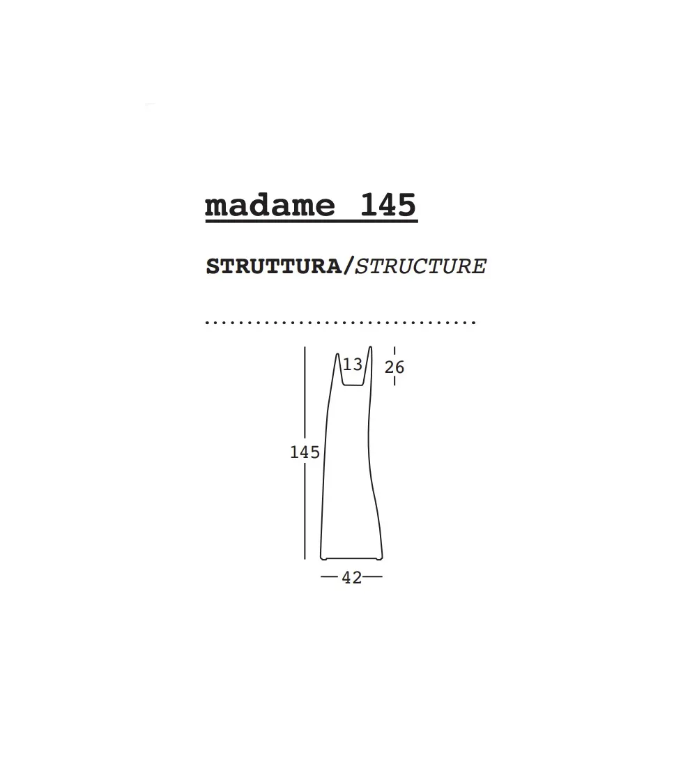 Jarrón Madame 145 - Plust
