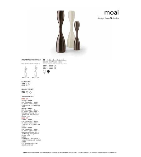 Vaso Moai - Plust