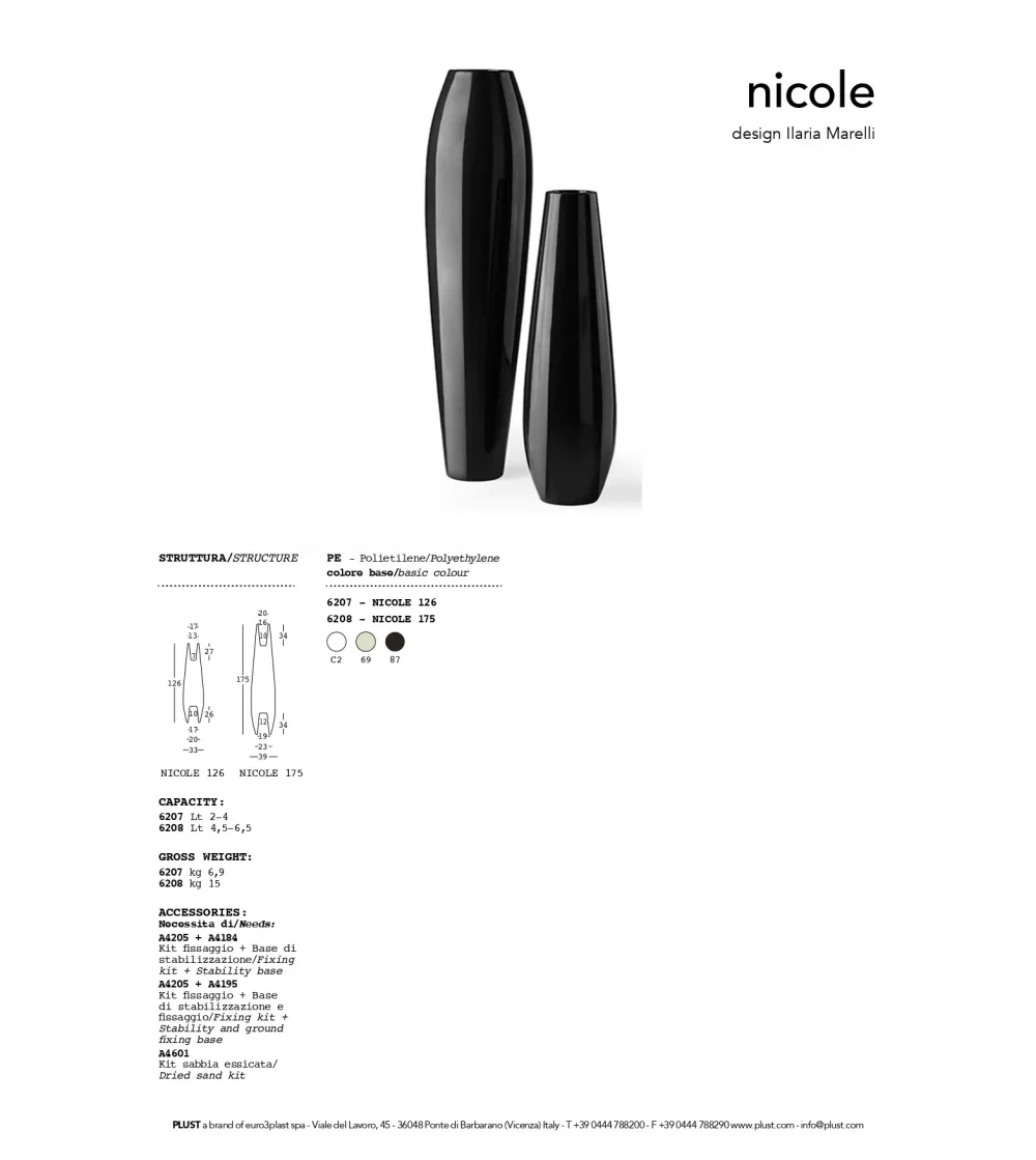Jarrón Nicole - Plust
