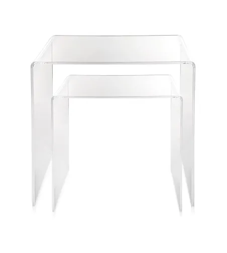 Set 2 80'S Transparente Couchtische - Iplex