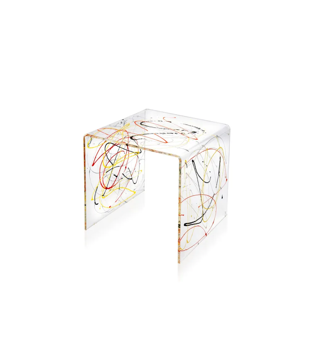 80'S Small Multicolour Coffee Table - Iplex