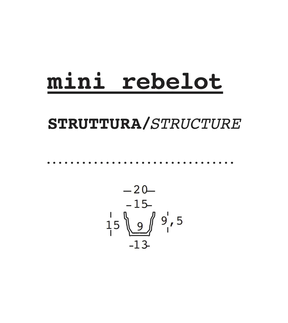 Vaso Rebelot Mini - Plust