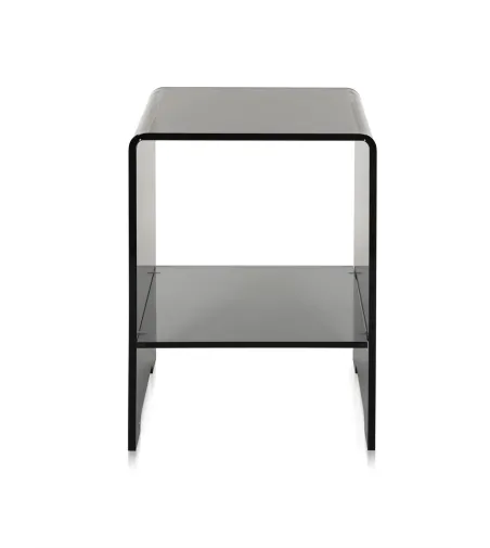 Accanto Clear Smoke Coffee Table - Iplex