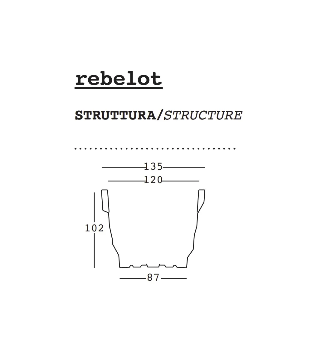 Jarrón Rebelot Light - Plust