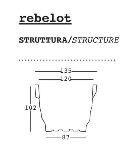 Vaso Rebelot Light - Plust