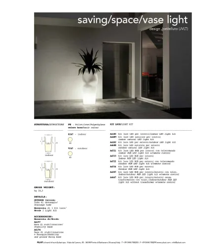 Vaso Saving Space Light - Plust