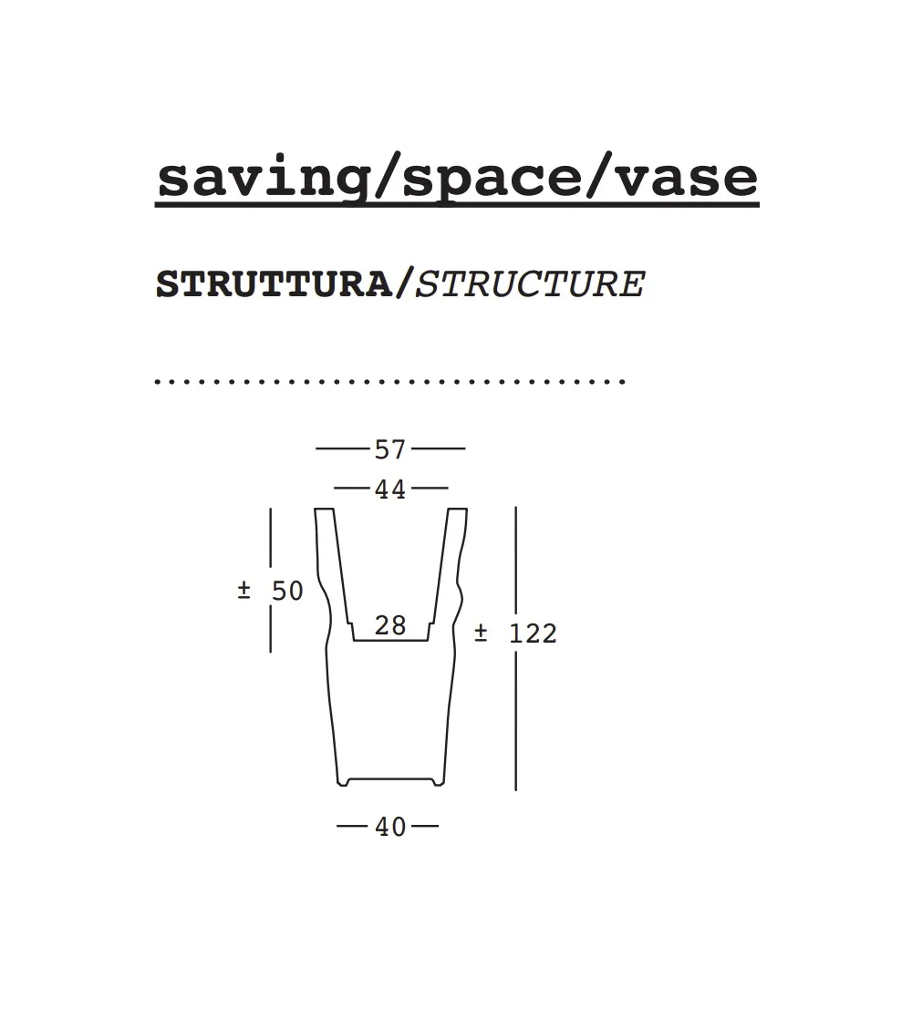 Jarrón Saving Space Light - Plust