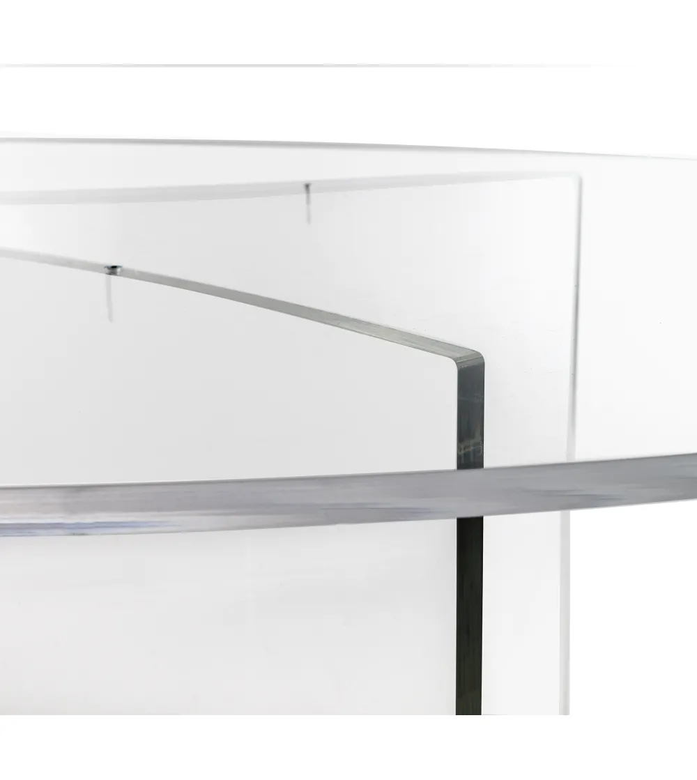 Acqua Clear Oval Table - Iplex