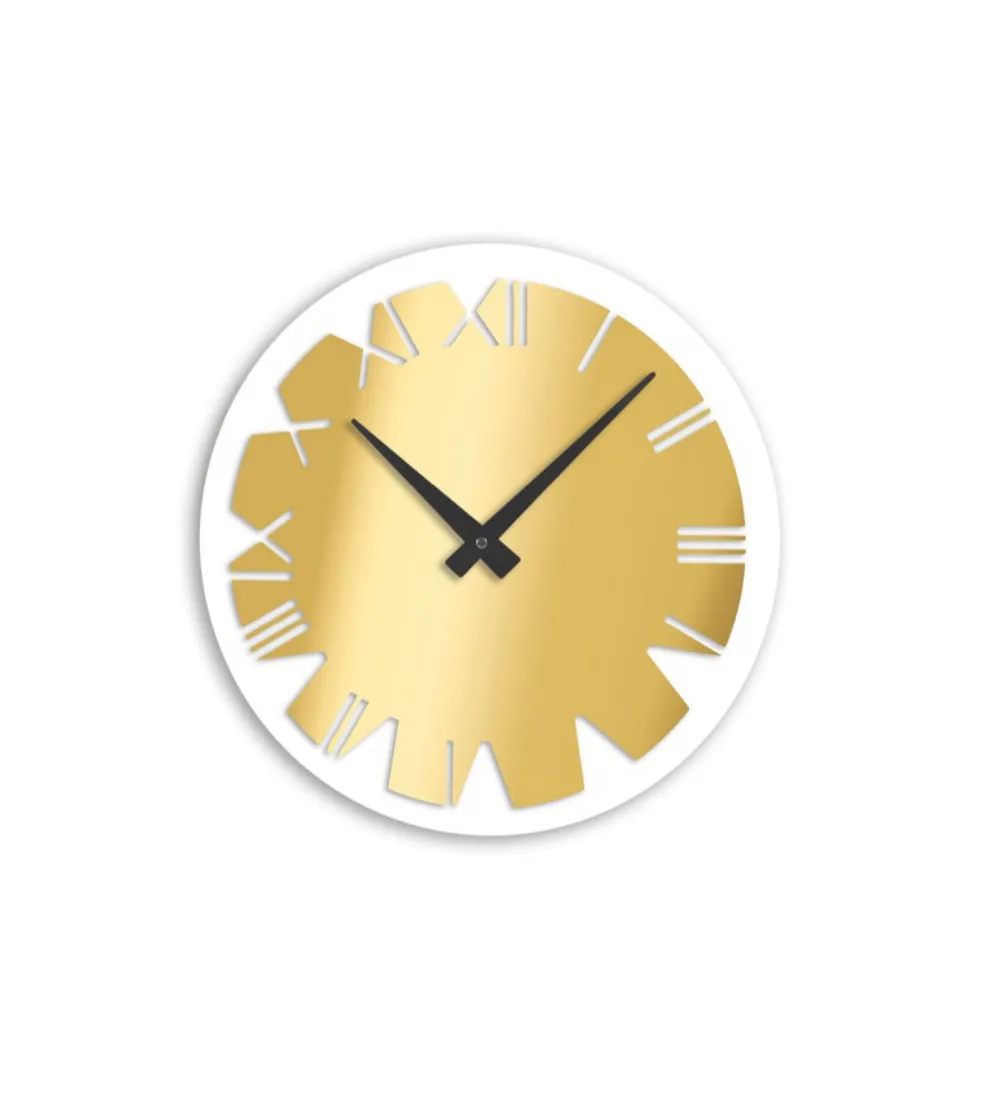 Aeternum Gold Wall Clock - Iplex