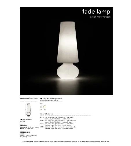 Lámpara de Pie Fade - Plust