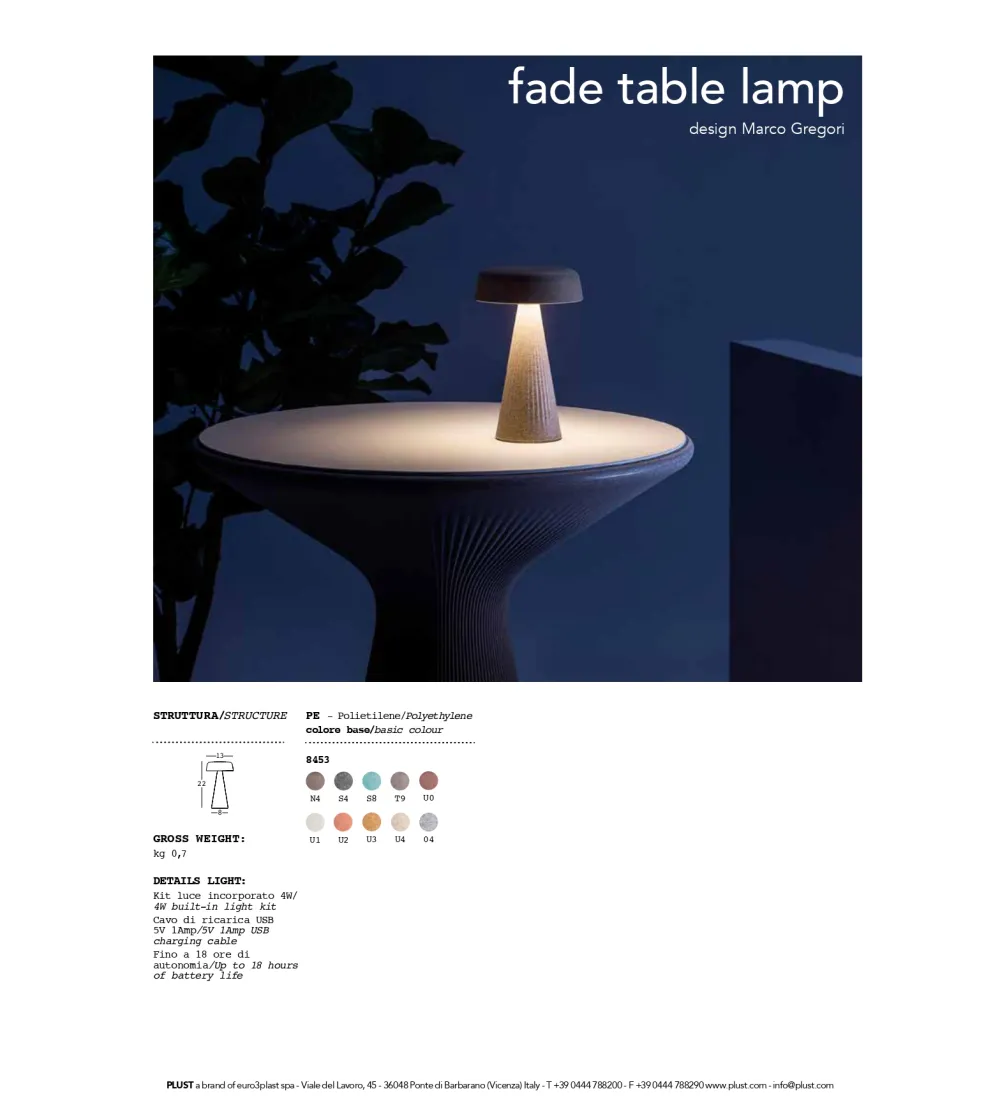 Plust - Fade Table Lamp